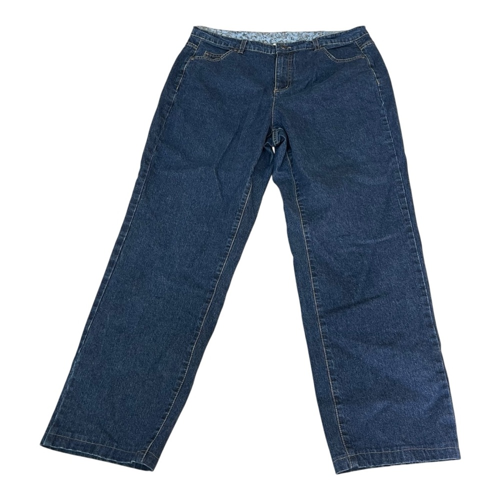 Appleseed's Denim Blue Jeans High Waisted size 16